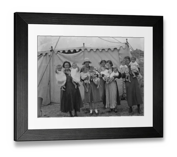 Framed Print : Baby show. 1935 Framed Print : Baby show. 1935