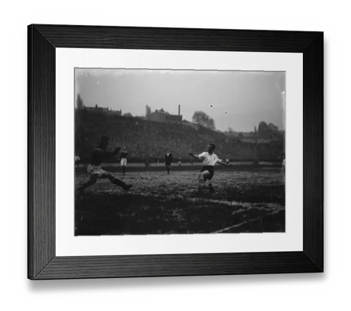 Framed Print : Preston North End Football Club in action. Hugh O Donnell. 1937 Framed Print : Preston North End Football Club in action. Hugh O Donnell. 1937