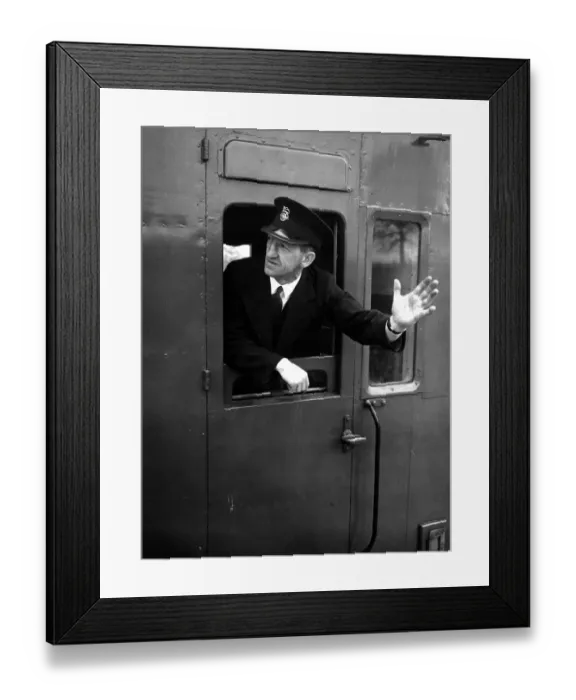 Framed Print : Two special trains were used to move a farm - lock, stock and barrel, from Edenbridge