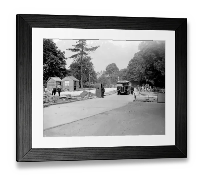 Framed Print : Halfway Street in Sidcup, Kent. 1934