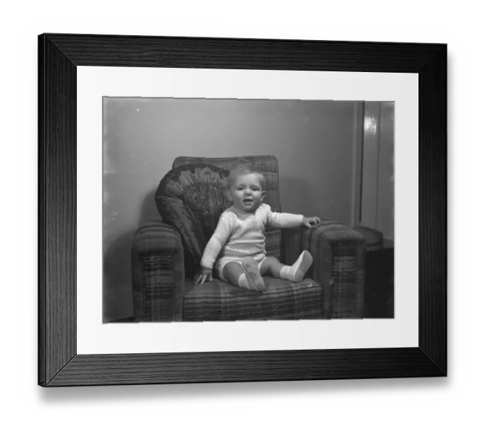 Framed Print : Master Rodney Downton Junior of Sidcup, Kent. 1938 Framed Print : Master Rodney Downton Junior of Sidcup, Kent. 1938