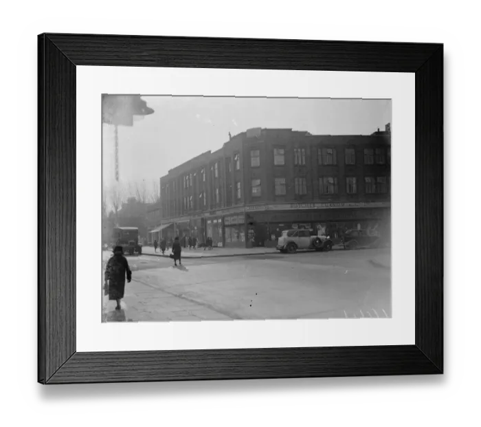 Framed Print : Hurst Court. 1935 Framed Print : Hurst Court. 1935