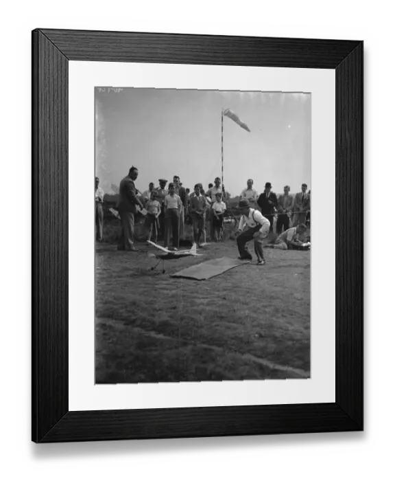 Framed Print : Model Flying Club, Dartford Heath. 7 August 1937