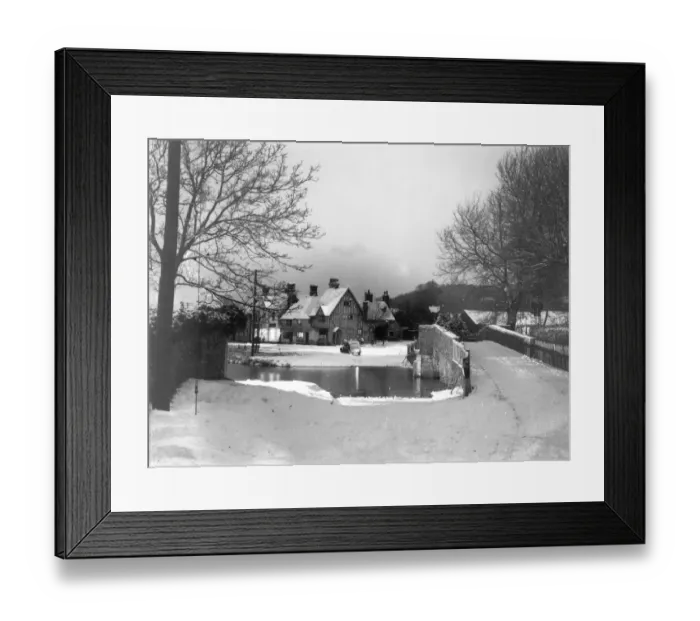 Framed Print : Eynsford Kent 1947 Framed Print : Eynsford Kent 1947