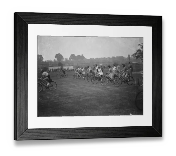 Framed Print : Kolster Brandes Sport. Cycle race. 14 August 1937 Framed Print : Kolster Brandes Sport. Cycle race. 14 August 1937