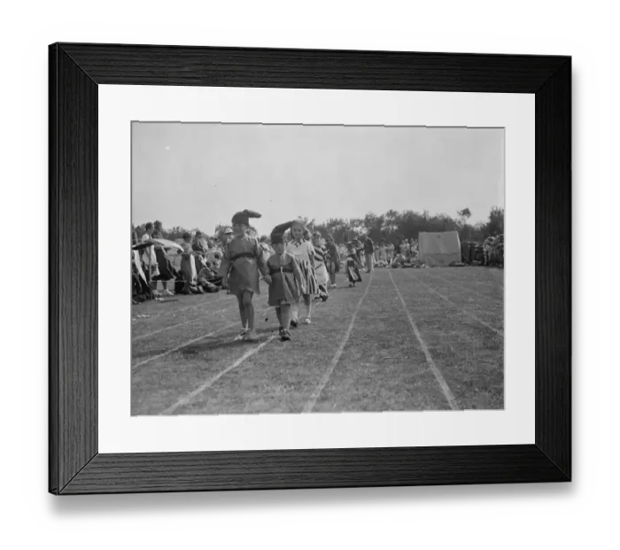 Framed Print : Chelsfield fete. Children show of their costumes. 1938 Framed Print : Chelsfield fete. Children show of their costumes. 1938