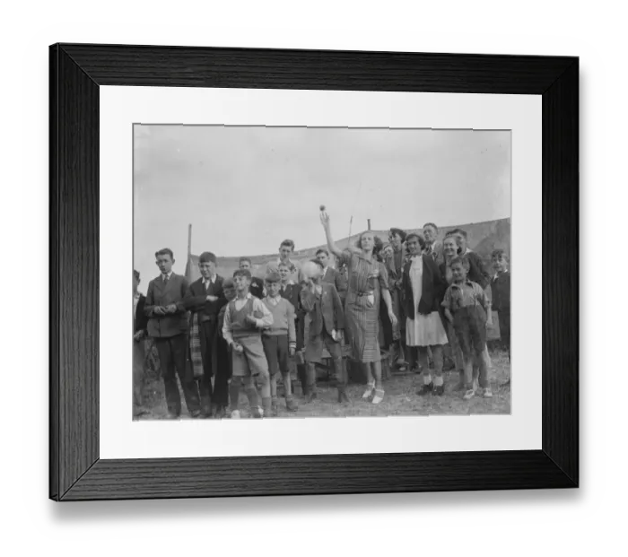 Framed Print : Holy Redeemer fete at Days Lane School in Sidcup, Kent. 19 June 1939 Framed Print : Holy Redeemer fete at Days Lane School in Sidcup, Kent. 19 June 1939