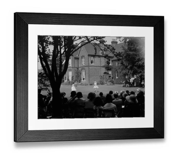 Framed Print : Dancing display at The Dene in Dartford, Kent. 1939