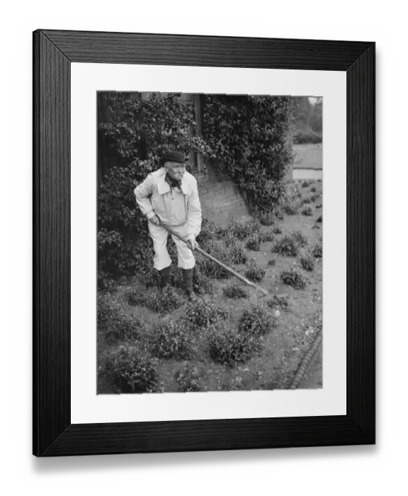 Framed Print : Tom Booker the ball boy. 1936 Framed Print : Tom Booker the ball boy. 1936