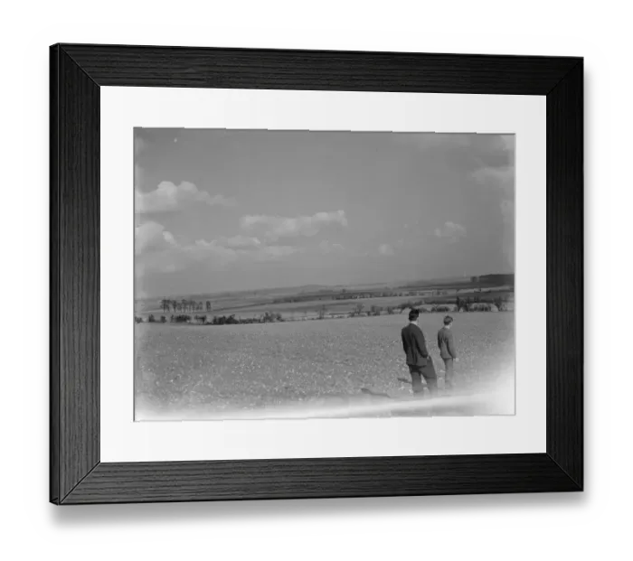 Framed Print : The site reserved for the proposed construction of Lullingstone airport Framed Print : The site reserved for the proposed construction of Lullingstone airport