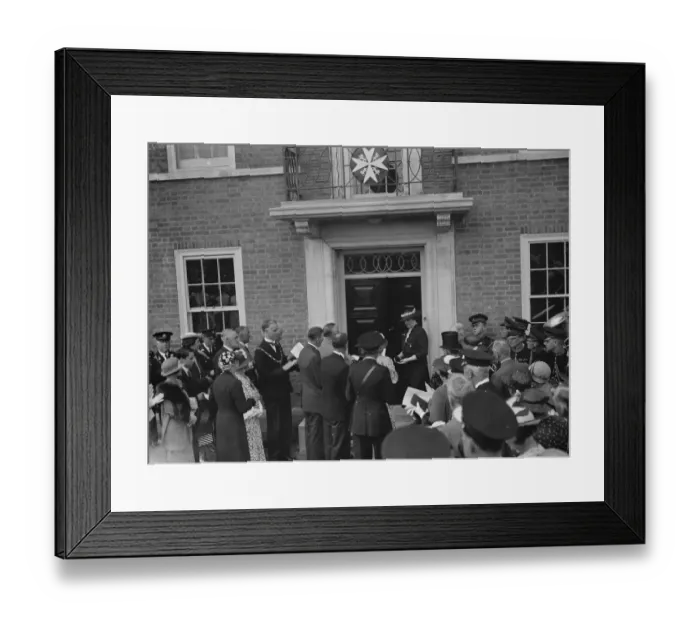 Framed Print : Dartfords new ambulance headquarters. 1937 Framed Print : Dartfords new ambulance headquarters. 1937