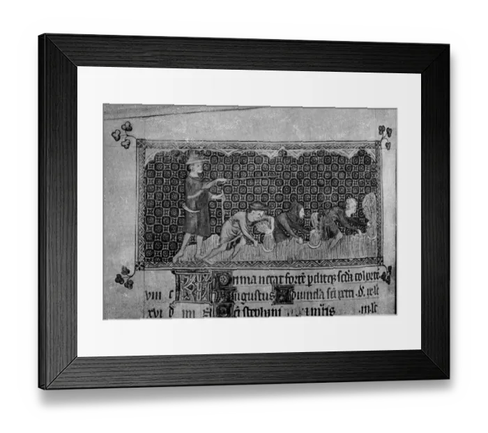 Framed Print : REAPING TIME. We haue the payne and travyle, rayne and wynd in the felds (John Framed Print : REAPING TIME. We haue the payne and travyle, rayne and wynd in the felds (John