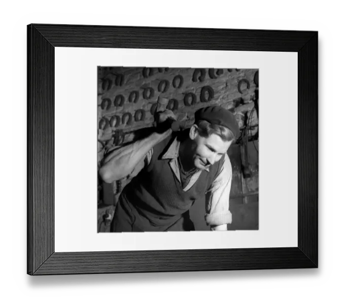 Framed Print : Blacksmith TopFoto