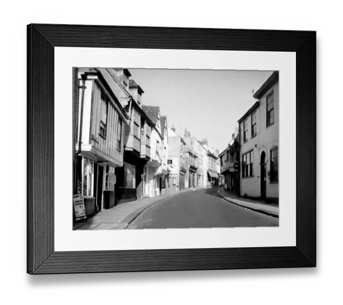 Framed Print : Faversham Kent West Street Framed Print : Faversham Kent West Street
