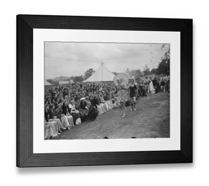 Framed Print : Mens parade at the Dartford Carnival in Kent. 1939 Framed Print : Mens parade at the Dartford Carnival in Kent. 1939