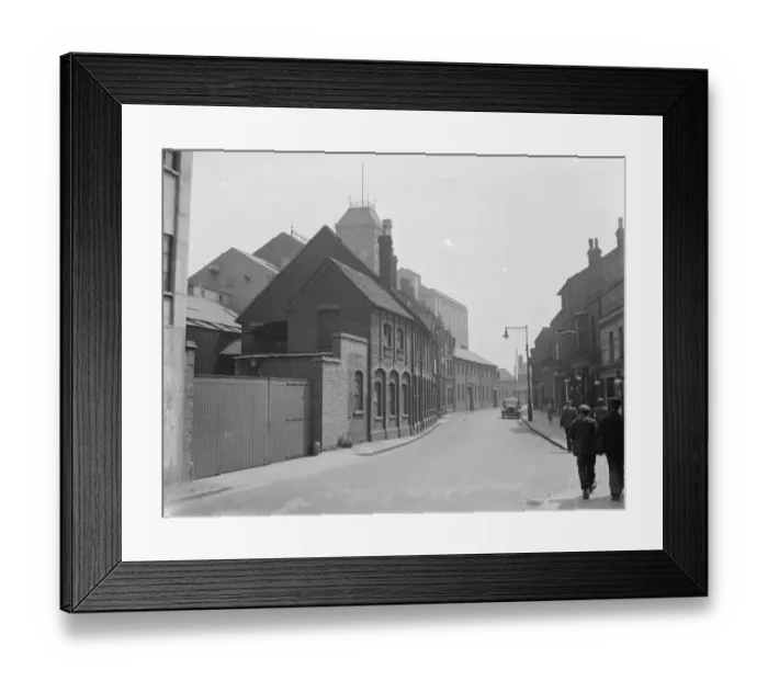 Framed Print : Improvement work in Erith. 1936 Framed Print : Improvement work in Erith. 1936