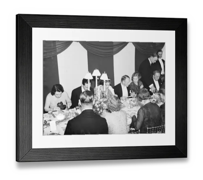 Framed Print : David Griegs birthday party in Farnborough. 1935 Framed Print : David Griegs birthday party in Farnborough. 1935