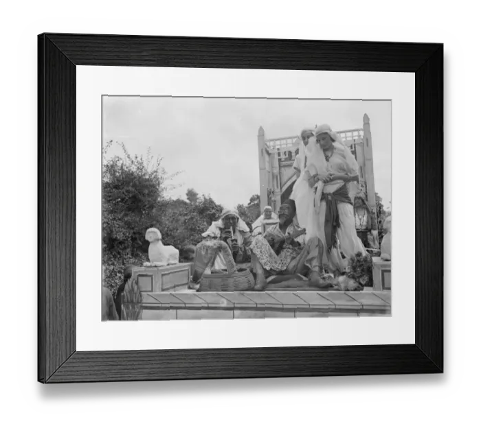 Framed Print : The Gravesend Carnival procession in Kent. The Cairo float. 1939 Framed Print : The Gravesend Carnival procession in Kent. The Cairo float. 1939