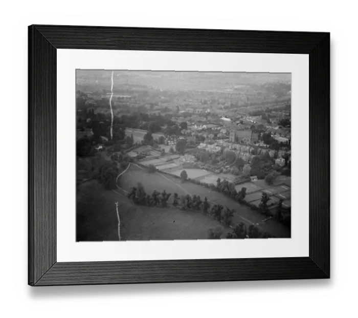 Framed Print : Sidcup aerial view. 1935 Framed Print : Sidcup aerial view. 1935