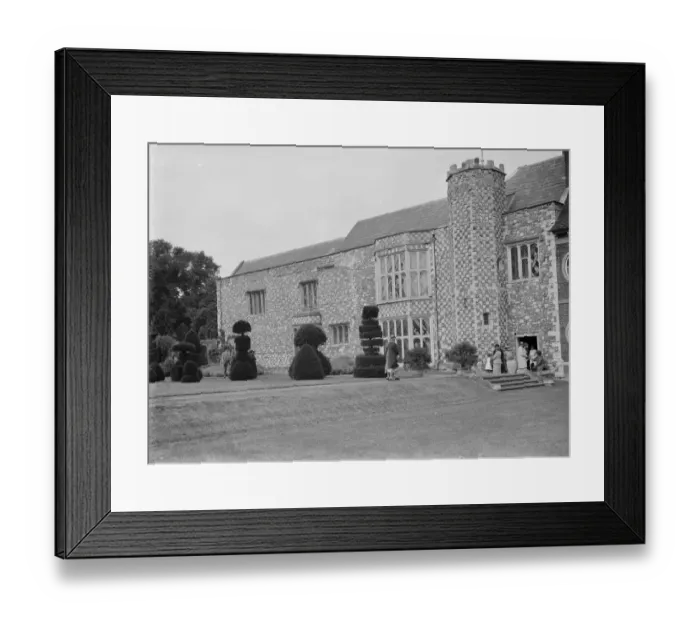 Framed Print : Hall Place, Bexley, Kent, opened to the public. 1937 Framed Print : Hall Place, Bexley, Kent, opened to the public. 1937