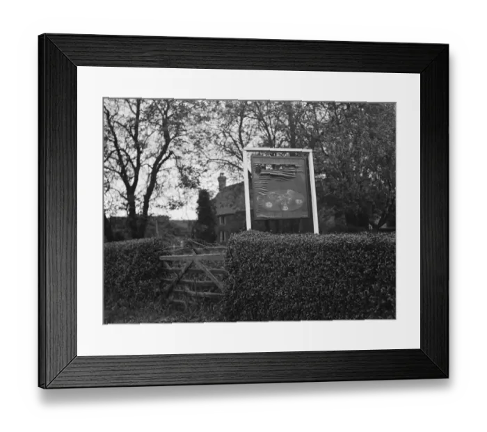 Framed Print : Hostye farm, Cudham. 1935 Framed Print : Hostye farm, Cudham. 1935
