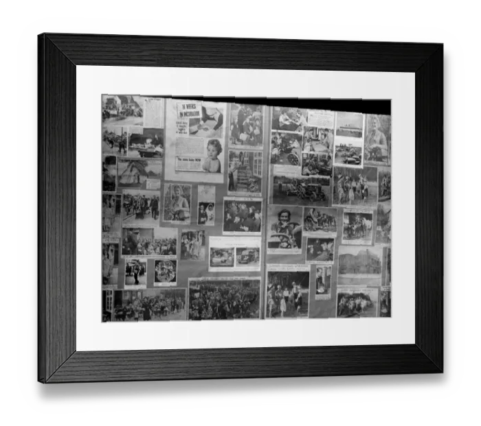 Framed Print : John Topham press cuttings - top publishing pictures were put in elephant folio cuttings Framed Print : John Topham press cuttings - top publishing pictures were put in elephant folio cuttings