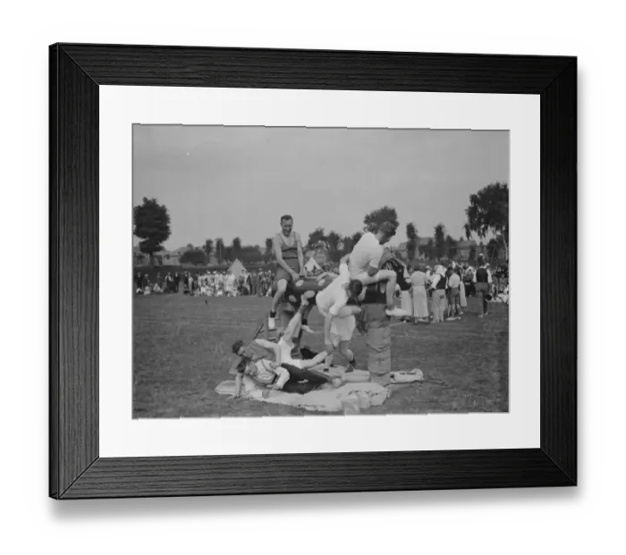 Framed Print : Swanscombe Gala. 1937 Framed Print : Swanscombe Gala. 1937