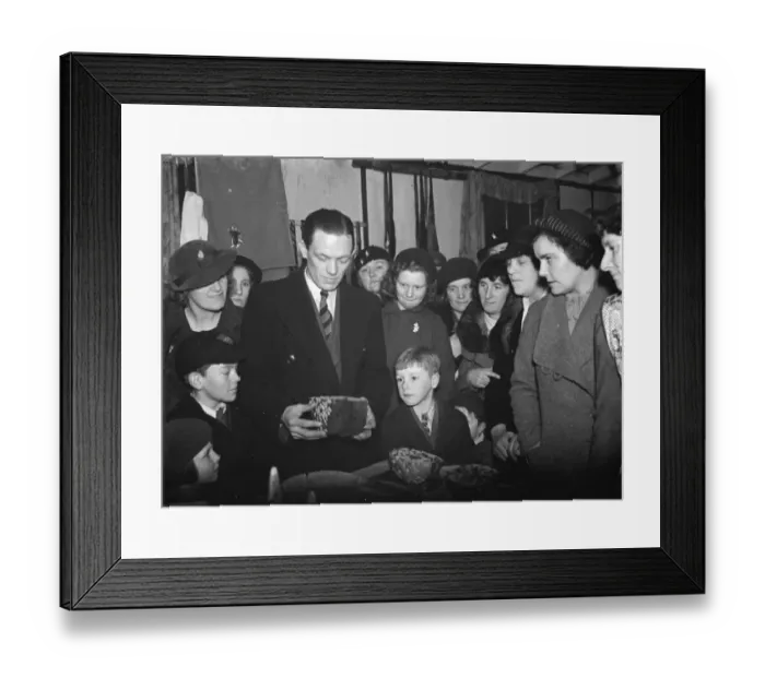 Framed Print : At the Labour Bazaar at Blackfen. The judging of the cake contest Framed Print : At the Labour Bazaar at Blackfen. The judging of the cake contest