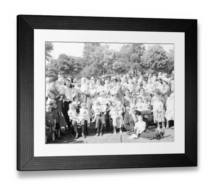 Framed Print : Baby show at Dartford carnival in Kent. 1936 Framed Print : Baby show at Dartford carnival in Kent. 1936