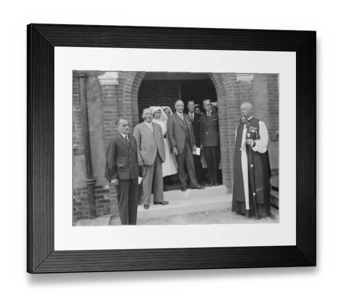Framed Print : Erith and District Cottage Hospital opening. 1935 Framed Print : Erith and District Cottage Hospital opening. 1935