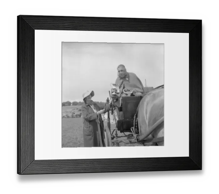 Framed Print : The Edenbridge and Oxted Show - 2 August 1960 Mr. R. D. Waters with his turnout Framed Print : The Edenbridge and Oxted Show - 2 August 1960 Mr. R. D. Waters with his turnout