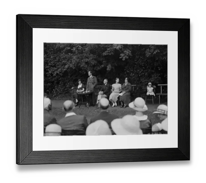 Framed Print : Dartford Conservative meeting. 1935 Framed Print : Dartford Conservative meeting. 1935