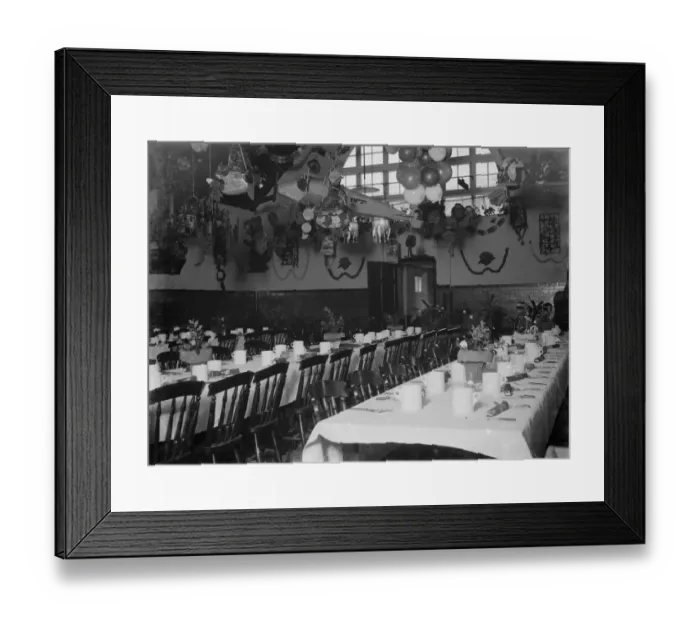 Framed Print : Farnborough Institute Christmas. 1934 Framed Print : Farnborough Institute Christmas. 1934
