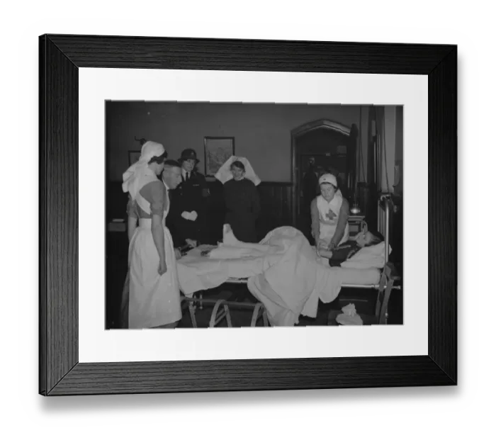 Framed Print : Nurses of the Voluntary Aid Detachment inspected by the War Office at Sidcup. Nurses Framed Print : Nurses of the Voluntary Aid Detachment inspected by the War Office at Sidcup. Nurses