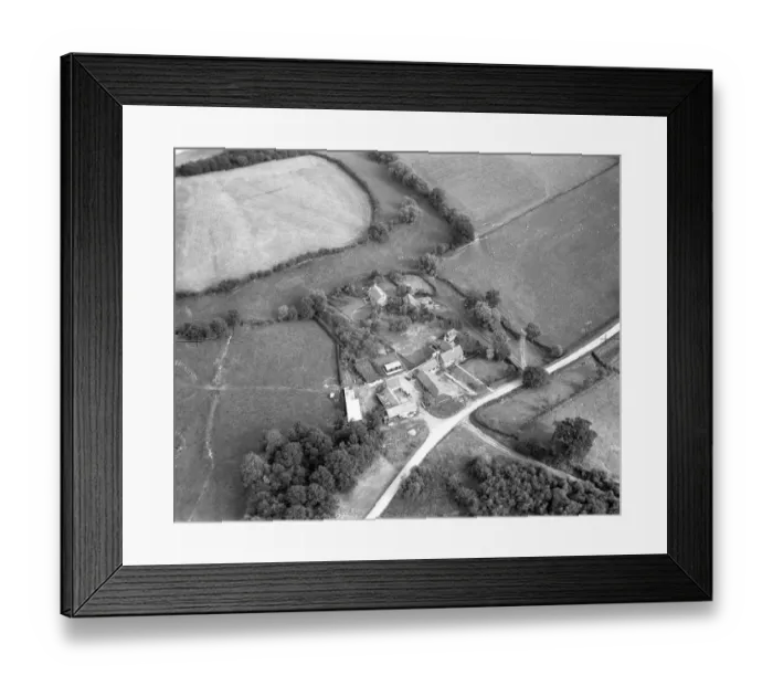 Framed Print : Aerial view of Garners Farm, Troy Town, Edenbridge, Kent, England 15 September 1962 Framed Print : Aerial view of Garners Farm, Troy Town, Edenbridge, Kent, England 15 September 1962