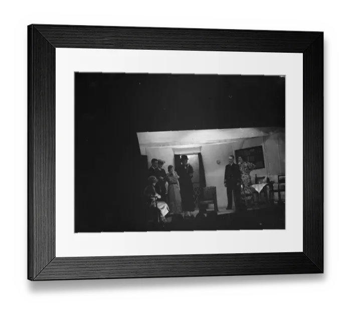 Framed Print : The play The Middle Watch is performed at the Hartley Country Club Framed Print : The play The Middle Watch is performed at the Hartley Country Club