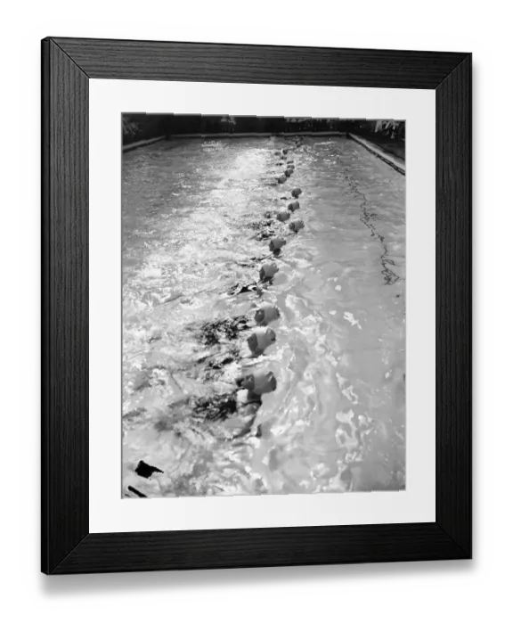 Framed Print : Bergman Osterberg College of Physical Education in Dartford, Kent. Girls in Framed Print : Bergman Osterberg College of Physical Education in Dartford, Kent. Girls in