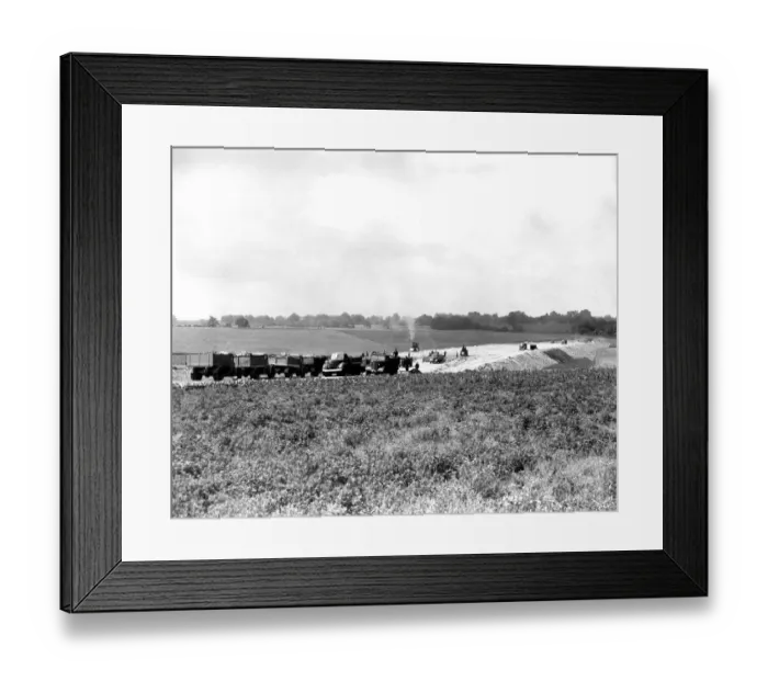 Framed Print : Dartford Tunnel Road, Chelsfield, south east London, bordering Kent, England