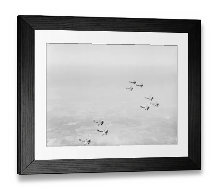 Framed Print : Bristol Bulldogs fighters of No 32 Squadron in formation flying over Biggin Hill Framed Print : Bristol Bulldogs fighters of No 32 Squadron in formation flying over Biggin Hill