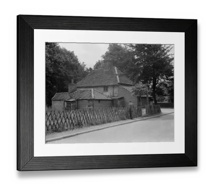 Framed Print : The Old Cottage at Lamorbey, Sidcup, Kent 1937 Framed Print : The Old Cottage at Lamorbey, Sidcup, Kent 1937