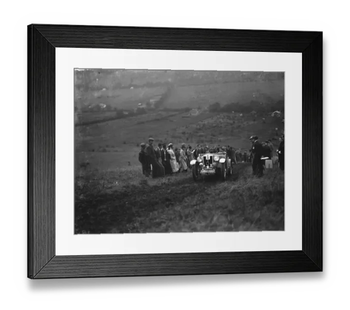 Framed Print : Motor hill climb car club. 1935 Framed Print : Motor hill climb car club. 1935