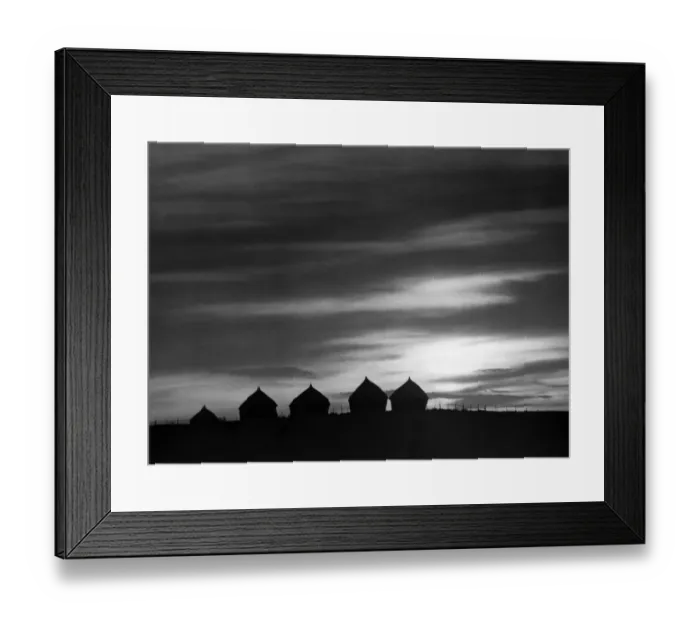 Framed Print : Haystacks TopFoto