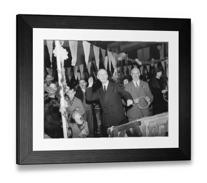Framed Print : The Christmas Bazaar held at the Labour Club in Orpington, Kent. 1936 Framed Print : The Christmas Bazaar held at the Labour Club in Orpington, Kent. 1936