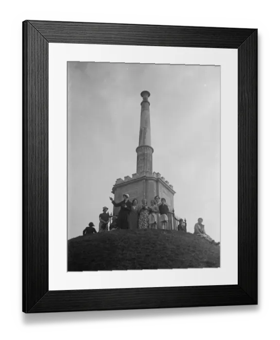 Framed Print : Dane John. Canterbury. 1937 Framed Print : Dane John. Canterbury. 1937