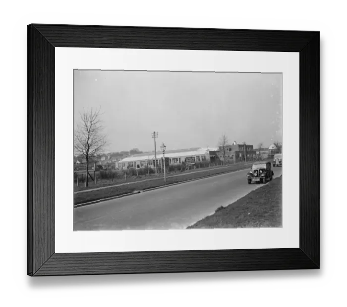 Framed Print : Gas mask store in St Mary Cray, Kent. 1937