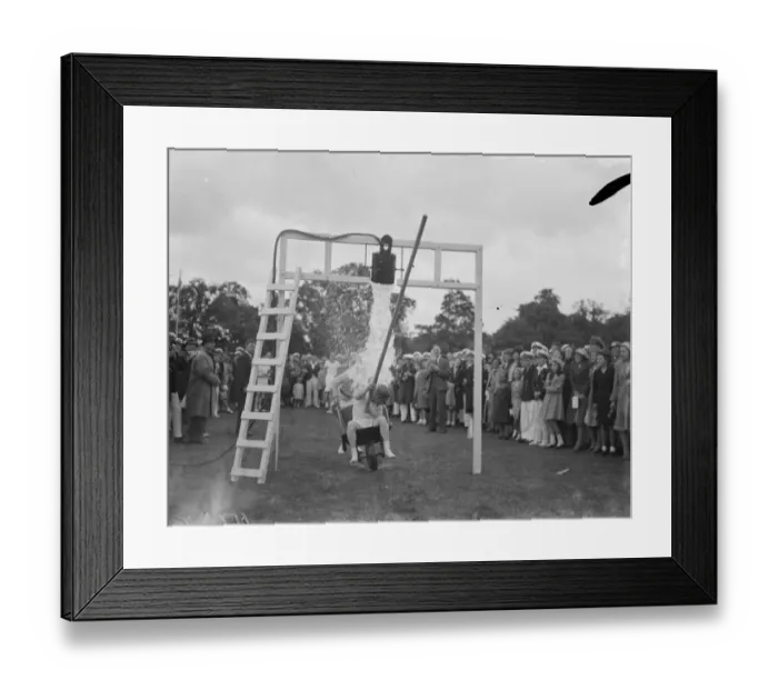 Framed Print : HMS Worcester sports. The cadets from the training ship HMS Worcester, which