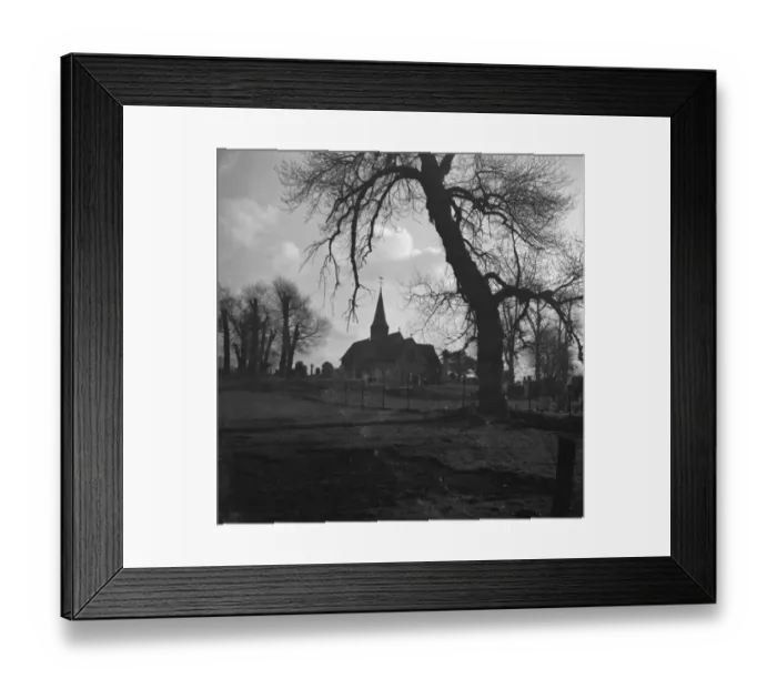 Framed Print : Hartley Parish Church in Foots Cray, Kent 1939 Framed Print : Hartley Parish Church in Foots Cray, Kent 1939
