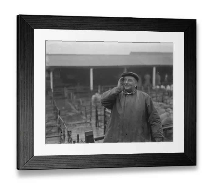 Framed Print : Market personality. 1936 Framed Print : Market personality. 1936