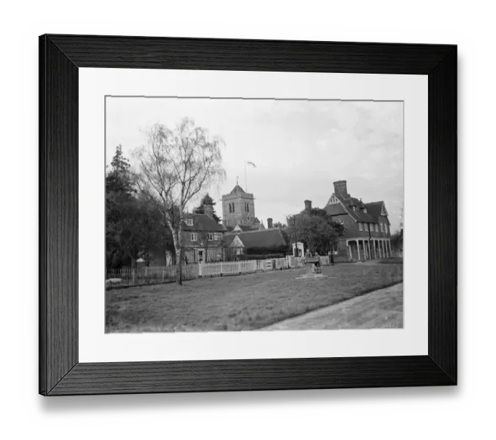 Framed Print : Shipbourne drinking fountain in Kent. 1936