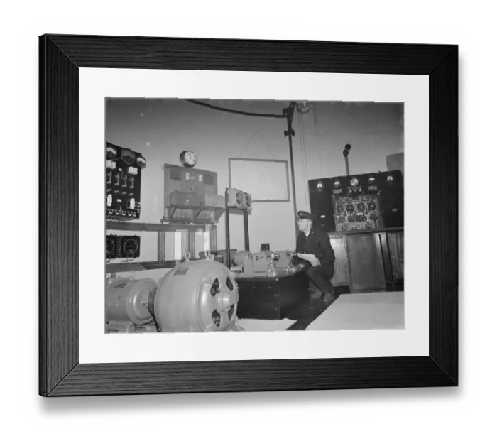 Framed Print : Lighthouse keeper J H Sole in the interior of the Dungeness lighthouse, Kent Framed Print : Lighthouse keeper J H Sole in the interior of the Dungeness lighthouse, Kent